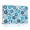 D, variant on XaaKee Canvas Wall Art Prints Tiled Daisy Power Geometric Layout Retro Vector Pop Art Flora Canvas Prints Wall Art Home Decor Inner Framed 18*12Inch