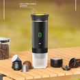 thumbnail image 6 of Q 3 in1 Portable Espresso Machine,Mini Travel Coffee Maker Rechargeable USB C Port,20Bar Self-Heating Ground&Capsule with Small Tea Cup for Car,Office,Camping,RV, 6 of 11