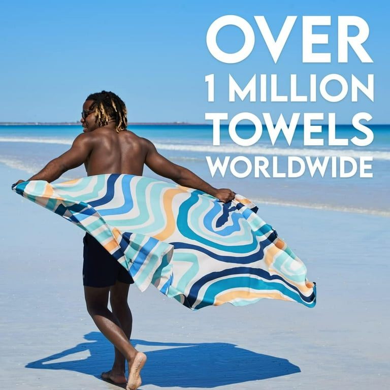 Dock Bay Beach Towel Quick Dry Sand Free Compact Lightweight 100 Recycled Includes Bag Walmart