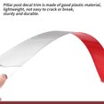 thumbnail image 4 of Unique Bargains 6 Pcs Front Rear Left Right Car Door Pillar Window Trim for Ford for Ranger 2023-2024 Plastic Chrome Silver Tone, 4 of 6