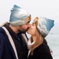 thumbnail image 5 of Lsque Surfing Cat Sun Pattern Knitted Beanie, Unisex Winter Hat, Knit Hat Winter Beanies Thick Fisherman Beanies Cuffed Plain Skull Caps, 5 of 6