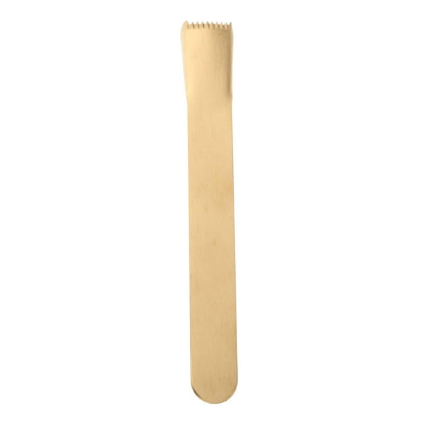 Pelador de maíz de acero inoxidable, cortador de maíz, trillador de maíz para chefs Dorado