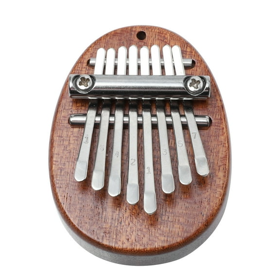 1 Pc Thumb Piano Eight Keys Kalimba Portable Musical Instrument Wooden Kalimba