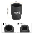 thumbnail image 2 of Llave de vaso de impacto de 12 puntos de 32 mm con mango de 3/4 pulgadas para reparación de automóviles, fácil de quitar, 2 of 6