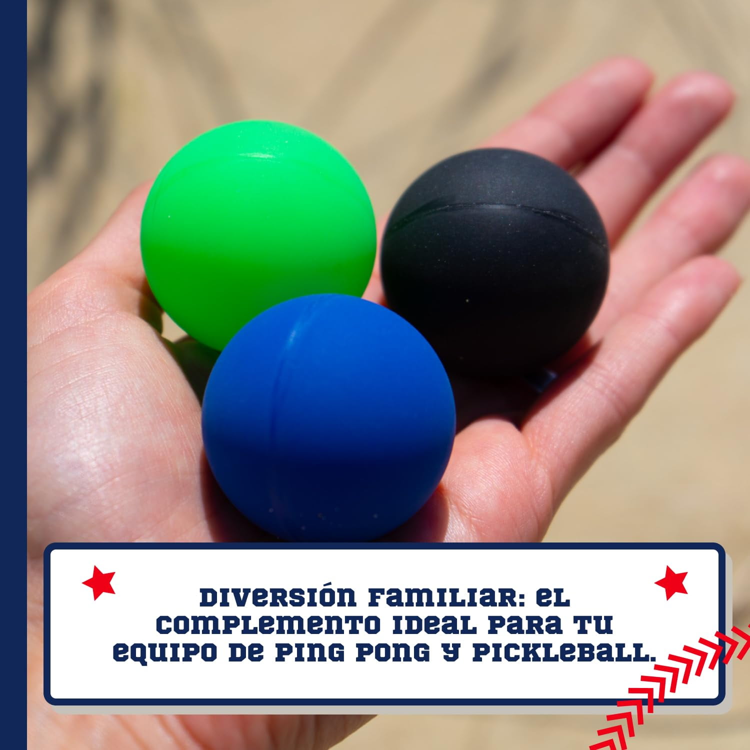 DRYBRANCH KADIMA Replacement Balls 3PK - Smash Ball Beach Game Accessories