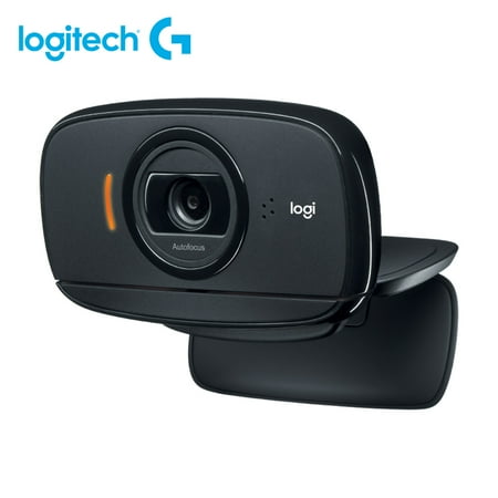 Logitech C525 Webcam Foldable HD 720P 30fps Video Calling Clip-on Computer Camera Remote Teaching Cam With Autofocus Noise-reducing Mic For Laptop Monitors