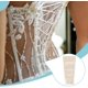thumbnail image 5 of Repuesto de cremallera trasera para vestido de novia de mujer, encaje, malla, tela, vestido de novia trapezoidal, espalda, para hacer tú mismo., 5 of 9