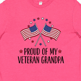 thumbnail image 4 of Inktastic Military Proud of Veteran Grandpa Youth T-Shirt, 4 of 5