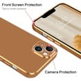 thumbnail image 5 of iPhone 14 Case, iPhone 14 Phone Case,Slim Fit Soft TPU with Adjustable Wristband Kickstand Plating Scratch Resistant Shockproof Protective Cover for Apple iPhone 14 6.1 Inch 2022, Coffee Brown, 5 of 18