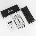 thumbnail image 6 of DUcare Panda 5 Pcs Dual-Ended Eye Brush Set - 10-in-1 Professional Makeup Kit with Vegan Leather Case, 6 of 9