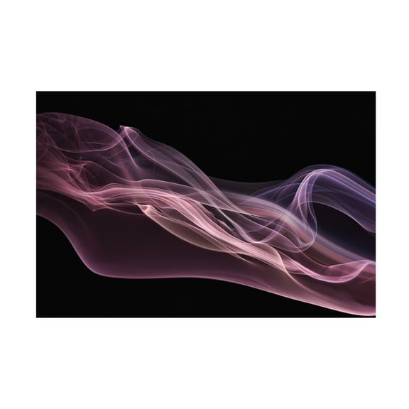 Canvas Wall Art - Heidi Westum 'Floating Purple In Pink' Wall Art for Living Room, Bedroom, or Office D?cor by Trademark Fine Art - 19 x 12 Inches