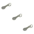 thumbnail image 1 of relayinert 2 Pieces Metal Shopping Trolley Removable Key Portable Reusable Replacement Smooth Men Women Cart Token Accessories 2Pcs 3Set, 1 of 6