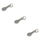 thumbnail image 4 of Eigraketly 2 Pieces Metal Shopping Trolley Removable with Opener Key Smooth Cart Coin Keyring Accessories Reusable Token Replacement Type1 NO1, 4 of 6