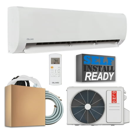 OLMO 24000 BTU 230V ALPIC ECO Series+25FT Line set and Installation Kit includes