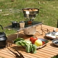 thumbnail image 3 of TFixol Ultralight Portable Camping Stove with Adjustable Flame, Stainless Steel Foldable Outdoor Cooking Gear for Hiking, Picnics, and Backpacking, 3 of 7