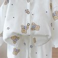 thumbnail image 4 of TOWED22 2 Pieces Boys Pajamas Toddler Boys Long Sleeve Cotton Pjs Kids Fall Winter Sleepwear Sets 6-12 Months 12-24 Months 2t 3t 4t 5t 6t 7t 8t 9t Children,Coffee,2-3 Y, 4 of 4