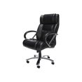 thumbnail image 1 of OFM Model 810-LX Big & Tall High-Back - Chair - executive - armrests - tilt - swivel - bonded leather - black, chrome, 1 of 8