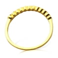 thumbnail image 2 of LoveBling 0.15 Carat (ctw) Designer Diamond Stackable Band in 14 Karat (K) Yellow Gold Ring (size 6.5), 2 of 2