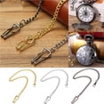 thumbnail image 2 of Cadena de soporte de reloj de bolsillo jinwen Plata, 2 of 8