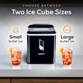 thumbnail image 4 of Máquina de hielo automática Igloo, autolimpiante, 12 kg/24 horas, color negro, 4 of 5