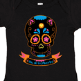 thumbnail image 4 of Inktastic Day of the Dead Skull BLK Boys or Girls Baby Bodysuit, 4 of 5