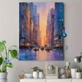 thumbnail image 4 of New York City Yellow Cab Watercolor Canvas Wall Art Print for Living Room Bedroom Office Hallway Dining Room Apartment Decor, 4 of 8
