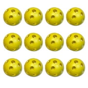CSI Cannon Sports Yellow Plastic Softballs Pack of 12 by