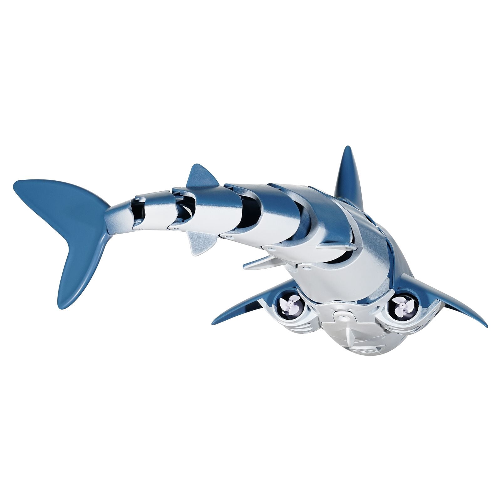 Remote Control Shark Toy, Battery, Waterproof, Long-Range Control, Remote Control Boat Shape Blue Whale, Electric RC Shark Fish Toy with 2 Batteries, for boat kayak trailer dock beach and marine use