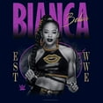 thumbnail image 2 of Mens WWE Gold Bianca Belair Lightweight Hoodie, 2 of 4