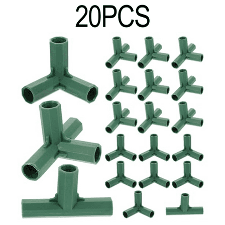 16mm Round Tube Three-Way Four-Way Five-Way Greenhouse Frame Building Connector Garden Supplies Greenhouses