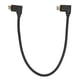 thumbnail image 5 of Cable de datos tipo C macho a macho de 90 grados, cable de extensión chapado en oro de 10Gbps con punta, 5 of 5