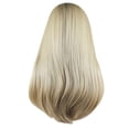 thumbnail image 2 of Fiudx Nueva Peluca Frontal Moda para Mujer, Rubia, Larga y Ondulada, Pelucas de Pelo para Fiesta., 2 of 4
