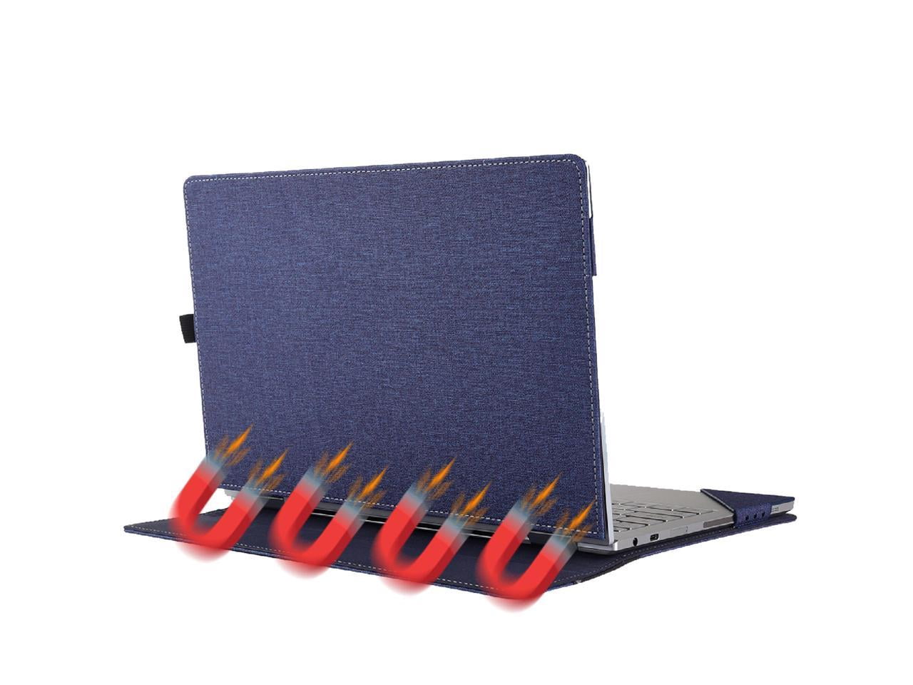 Laptop Case for 13.5 inch Microsoft Surface Laptop Laptop 6 / Laptop 5 / Laptop 4 / Laptop 3 / Laptop 2 / Laptop 1 PU Leather Protective Cover with Stand Pen Holder