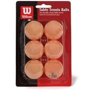 Wilson Orange Table Tennis Balls