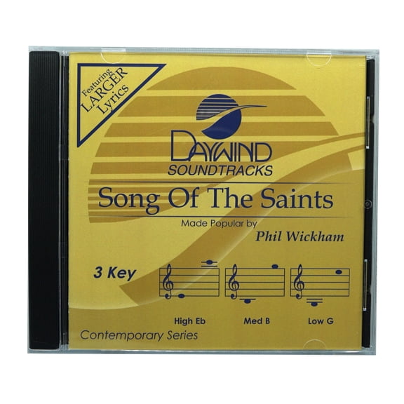 Song Of The Saints Made Popular by Phil Wickham NEW CD Accompaniment