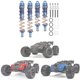 thumbnail image 4 of Amortiguadores de Metal YONGSHENG para Arrma 1/8 Kraton Outcast Notorious 1/7 Mojave R Azul, 4 of 5