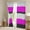 Fuchsia, variant on Erosebridal White Stripes Curtains for Living Room,Geometric Lines Blackout Curtains Set of 2 (38x45),Geometric Theme Curtains and Drapes (38x45),Abstract Room Decor