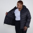 thumbnail image 3 of Snow Country Outerwear Plus Size 1X-6X Packable Down Jacket Hooded Coat, 3 of 6