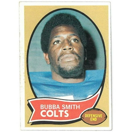 1970 Kelloggs Football RDB Holdings & Consulting CTBL-021389 Bubba Smith Baltimore Colts 1970 Topps Football Rookie Trading Card No.114 ()