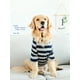 thumbnail image 5 of 1pc Striped Print Pet Tee For Cat And Dog For Summer, 5 of 5