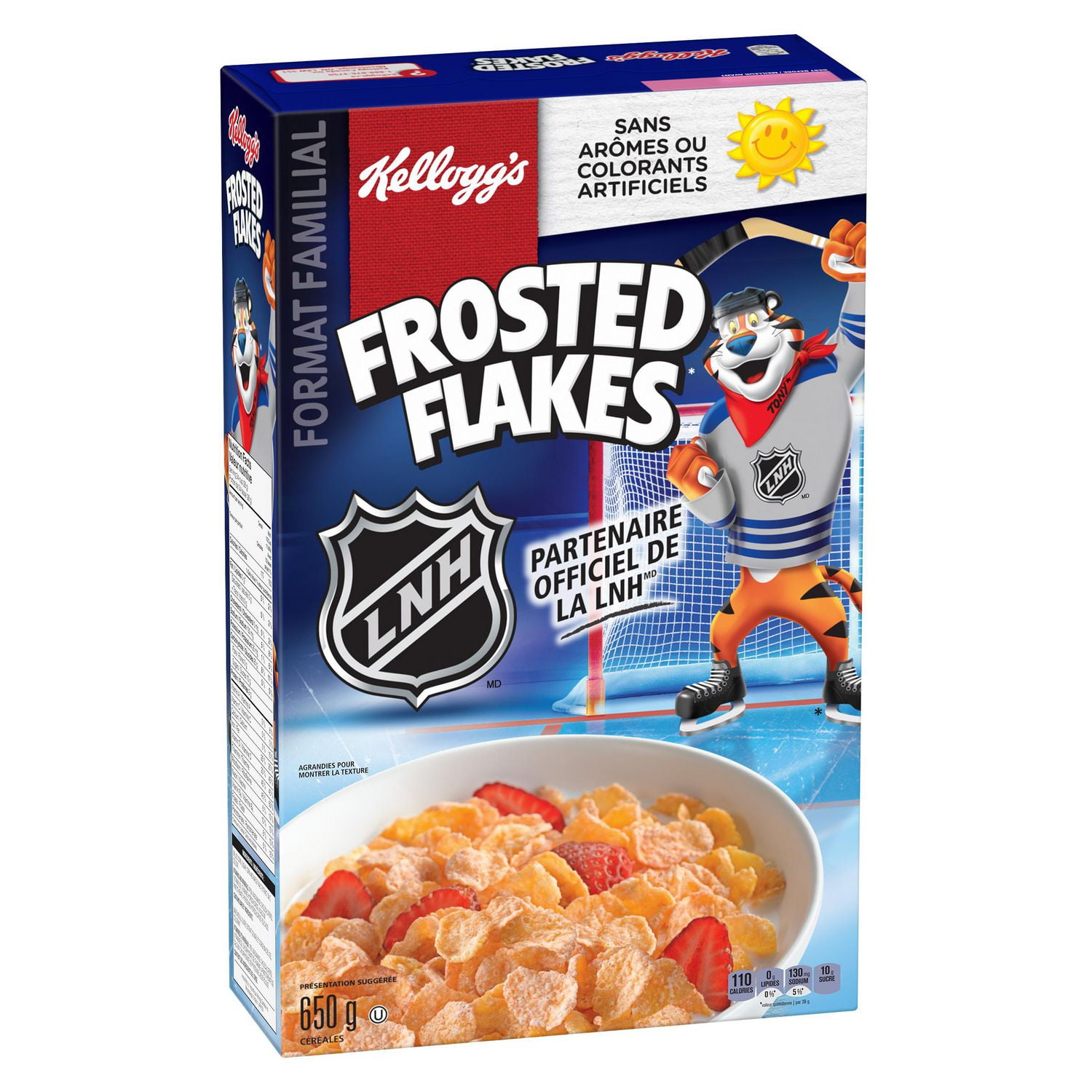 Kellogg's Frosted Flakes Breakfast Cereal, Kids Snacks, Original, 24 Oz