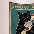 thumbnail image 2 of Póster divertido de Your Black Cats, letrero vintage para bar, decoración de pared para bar, 230 x 180 cm, como se muestra, como se muestra, 2 of 5