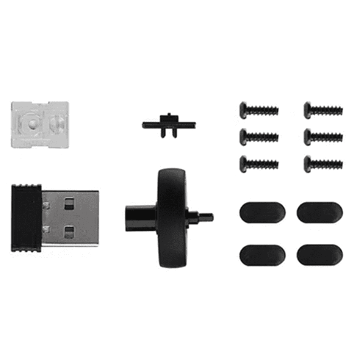 3X for Bamboo Lab DIY 3D Printing Wireless Mouse Kit Model 002 Computer Mouse Components with Printer Parts and Hardware,3 x Wireless Mouse Component Kit