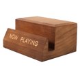 thumbnail image 4 of Tabletop Record Holder Vinyl Record Display Rack Vinyl Record Storage Stand Desktop Album Holder, 4 of 8