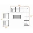 thumbnail image 2 of Delacora TKC-DPF-BAR10A Barbados Outdoor 10 Piece Conversation Set, 2 of 2