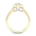 thumbnail image 3 of 3/4 Carat T.W. Diamond 10kt Yellow Gold Pear-Shape Composite Engagement Ring, 3 of 4