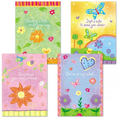 Thinking of You Religious Greeting Cards  Set of 8  Walmart.com