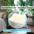 thumbnail image 7 of HQRP 4-pack Wick Filter for Hunter 35617, 36516, 36517, 36518, 36316, 36317 Cool Mist Humidifiers, 31949 31947 HN1949 Replacement, 7 of 7