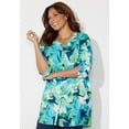thumbnail image 4 of Catherines Women's Plus Size Uptown Tunic Blouse, 4 of 5