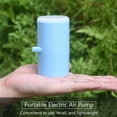 thumbnail image 3 of Labymos Electric Air Pump with 3 Nozzles LED Light Cordless Air Pump USB Rechargeable Portable Quick Air Pump for Inflatables Air Mattress Air Bed Pool Toy Swimming Ring, 3 of 8